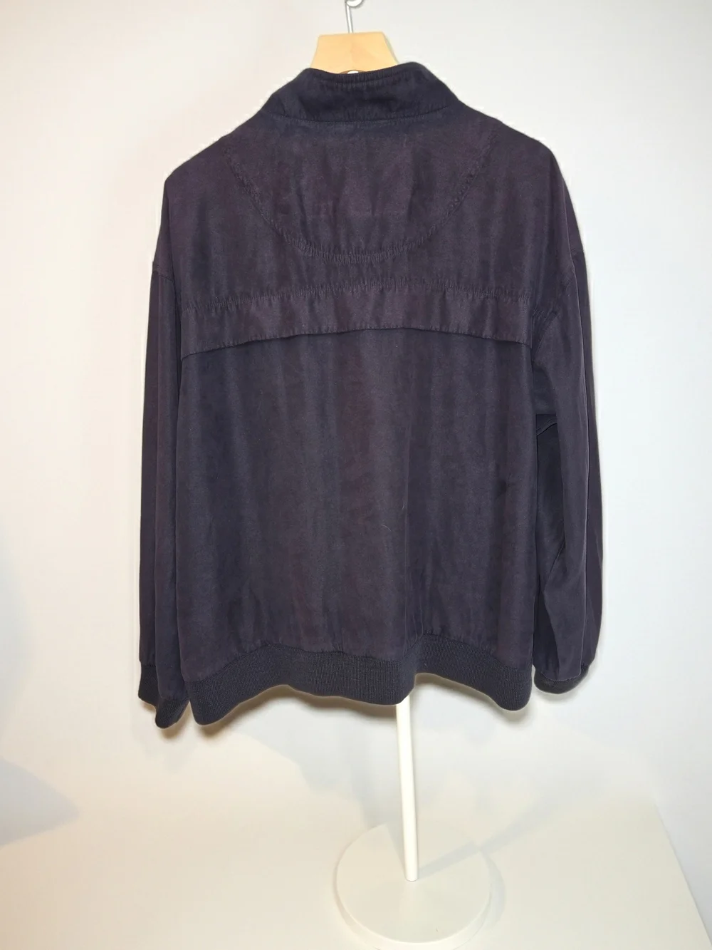Bulle Rock Navy Embroidered Polo-Style Top Mens Size L